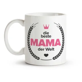 Кружка - Die beste Mama der Welt, керамика, 330 мл