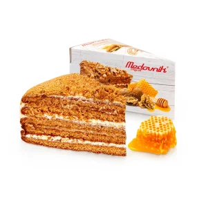 Торт - Медовик, классический, Medovnik, 130 г