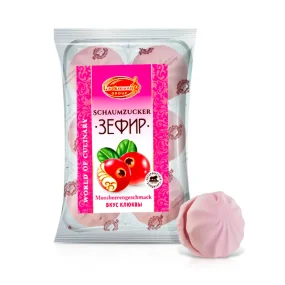 Зефир со вкусом клюквы, Lackmann, 310 г Зефир со вкусом клюквы, Lackmann, 310 г