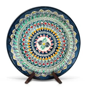 Lagan - Mehrob Д9, Rischtan Keramik, Ø 37 cm