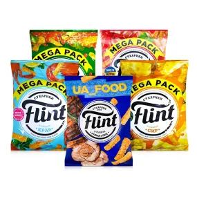 Набор сухариков - Flint, 5 х 100 г