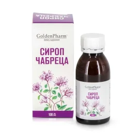 Сироп чабреца, Golden Pharm, 100 мл