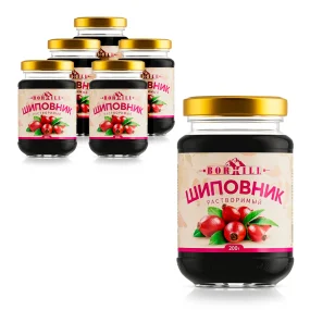 Шиповник экстракт, растворимый, 200 г х 6 шт.