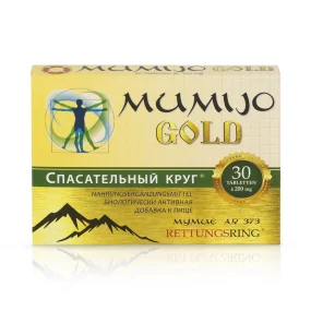 Retter - Spasatel Mumijo Gold, 30 Tabletten à 200 mg. Retter - Spasatel Mumijo Gold, 30 Tabletten à 200 mg.