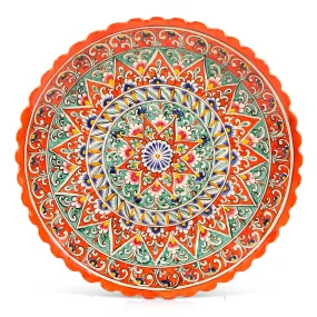 Lagan - KaraKalam KR13, Rischtan Keramik, Ø 42 cm