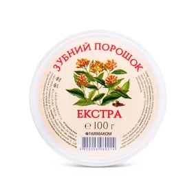 Zahnputzpulver - Extra, 100 g