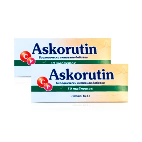 Аскорутин, Киевский витаминный завод, 50 таблеток х 2 шт.