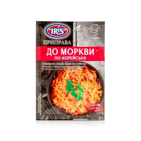 Приправа для моркови по-корейски, Iris, 25 г Приправа для моркови по-корейски, Iris, 25 г