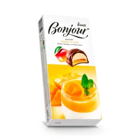 Schaumzuckerware - Bonjour, mit Mango-Geschmack,  Konti, 232 g