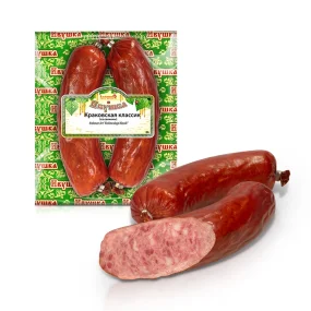 Wurst - Krakauer Klassik, Rind- und Schweinefleisch, Lackmann, 400 g Wurst - Krakauer Klassik, Rind- und Schweinefleisch, Lackmann, 400 g