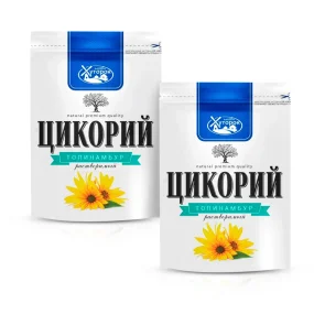 Zichorien-Pulver mit Topinambur, Zip-lock, 100g х 2