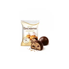 Konfekt - Rum Baba, mit Biscuit und Rosinen, Konditer Profi, 150 g
