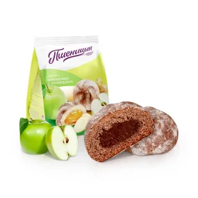 Süßgebäck Prjaniki, mit Ingwergeschmack und Marmelade, Pshenizyn, 200 g Süßgebäck Prjaniki, mit Ingwergeschmack und Marmelade, Pshenizyn, 200 g