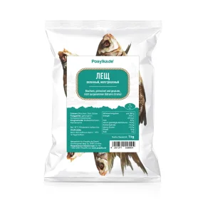 Brachsen, getrocknet und gesalzen, nicht ausgenommen, 1 kg