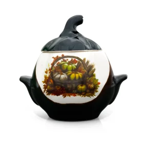 Набор керамических горшков - Тыква, 750 мл, 6 шт.