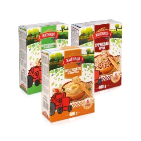 Probierpaket Grützen in Kochbeuteln - Zhitnicaб 3 х 400 g