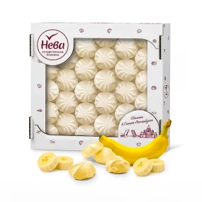 Zefir mini, mit Bananengeschmack, Neva, 270 g