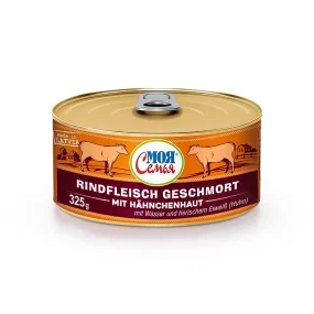 Тушёнка из говядины, Моя семья, 325 г