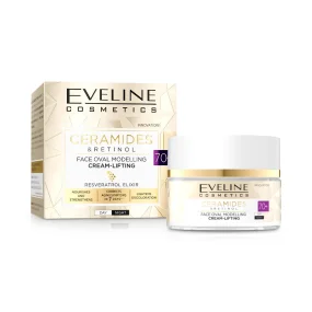 Крем-лифтинг для лица - Ceramides + Retinol, 70 +, Eveline , 50 мл Крем-лифтинг для лица - Ceramides + Retinol, 70 +, Eveline , 50 мл