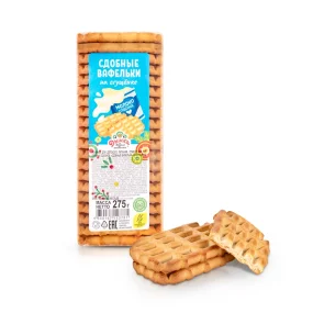 Kekse - Waffel mit Kondensmilchgeschmack, Dymka, 275 g Kekse - Waffel mit Kondensmilchgeschmack, Dymka, 275 g