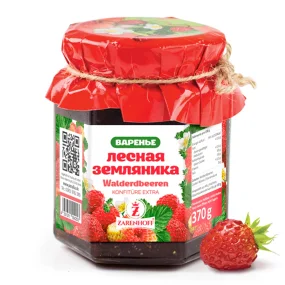 Konfitüre EXTRA aus Walderdbeeren, 370 g
