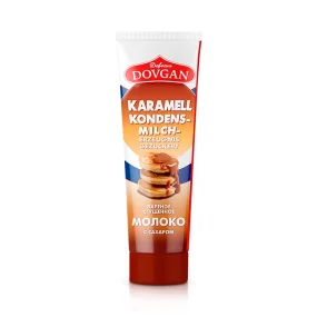Gezuckertes und gekochtes Kondensmilch - Dovgan, in Tube, 150 g  Gezuckertes und gekochtes Kondensmilch - Dovgan, in Tube, 150 g