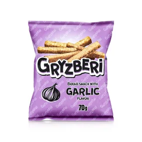 Сухарики - Gryzberi, со вкусом чеснока, 70 г Сухарики - Gryzberi, со вкусом чеснока, 70 г