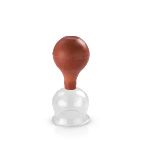 Schröpfglas mit Saugball, Ø 6 cm Schröpfglas mit Saugball, Ø 6 cm