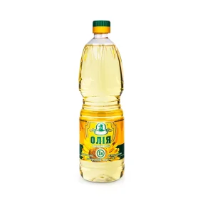 Масло подсолнечное, рафинированное, Жирнов, 1 л