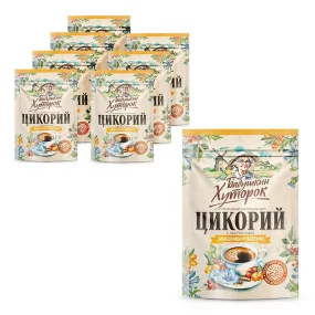 Zichorien-Pulver mit Chinesischem Spaltkörbchen- und Sanddorn-Extrakten, Zip-Lock, Babuschkin Hutorok,100g х 8