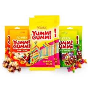 Набор желейных конфет - Yummi Gumm, Roshen, 480 г