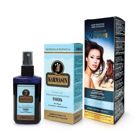 Haarpflegeset - Volumen und Glanz, Shampoo + Tonic, Pharma Group