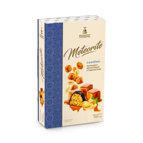 Konfekt  - Meteorit mit Erdnus und Karamell, Volyn Sweets, 250 g    