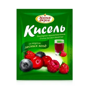Dessertpulver mit Waldbeergeschmack, Magija Wkusa, 90 g