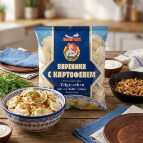 Вареники с картошкой, Сытая тёща, 500 г