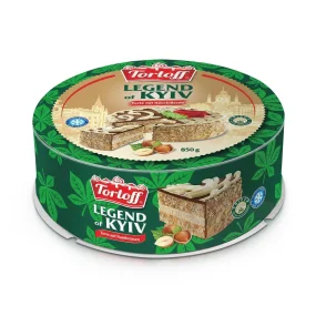 Torte - Legend of Kyiv, mit Haselnüssen, Tortoff, 850 g