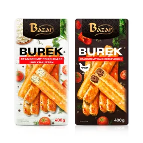 Набор пирогов - Бурек, Bazar, 2 х 400 г Набор пирогов - Бурек, Bazar, 2 х 400 г