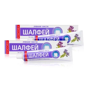 Зубная паста - Шалфей, Классика, 150 г х 2 шт.  Зубная паста - Шалфей, Классика, 150 г х 2 шт.
