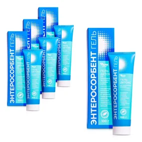 Гель- детокс - Энтеросорбент, Фармгрупп, 100 г  х 4 шт.  Гель- детокс - Энтеросорбент, Фармгрупп, 100 г  х 4 шт.