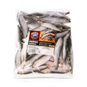 Салака с головой, непотрошеная, Три Кита, 1 кг Салака с головой, непотрошеная, Три Кита, 1 кг
