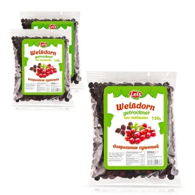 Weissdorn, getrocknet, 3 x 150 g