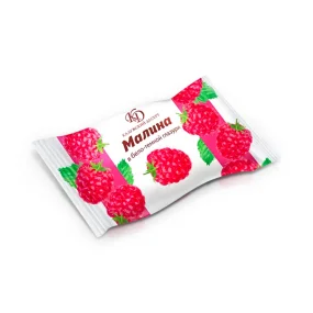 Конфеты с малиновой начинкой, в глазури, 300 г