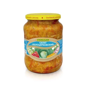 Gemüsesalat - Belozerkowskij, Steinhauer, 660 g Gemüsesalat - Belozerkowskij, Steinhauer, 660 g