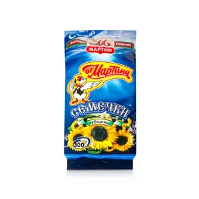 Geröstete Sonnenblumenkerne, mit Meersalz, Ot Martina, 300 g Geröstete Sonnenblumenkerne, mit Meersalz, Ot Martina, 300 g
