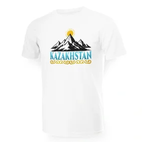 Футболка мужская - дизайн Kazakhstan, хлопок