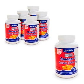 Рыбий жир с Oмега3, JutaVit, 110 капсул, 6 уп.