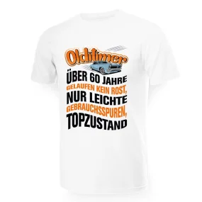 T-Shirt für Männer - Design Oldtimer, Baumwolle T-Shirt für Männer - Design Oldtimer, Baumwolle