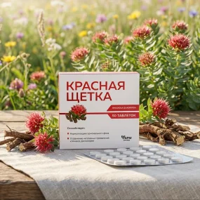 Красная щетка, 50 таблеток