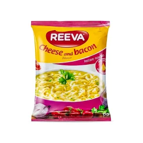 Instant Nudeln, mit Käse- und Bacongeschmack, Reeva, 60 g   