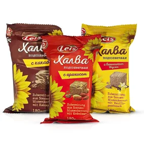 Halva-Set mit Vanillegeschmack, Leis, 3 х 180 g